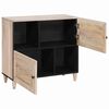 vidaXL Sideboard Vit 33,5 x 80 x 75 cm