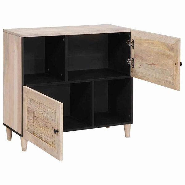 vidaXL Sideboard Vit 33,5 x 80 x 75 cm
