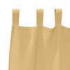 vidaXL M&ouml;rkl&auml;ggningsgardiner med Ringar 2 pcs Beige 175 x 140 cm