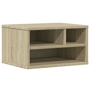 vidaXL Skrivarst&auml;ll sonoma-ek 40x32x22,5 cm konstruerat tr&auml;