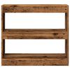 vidaXL Bokhylla/Rumsavdelare gammalt tr&auml; 80x30x72 cm