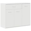 vidaXL Sk&auml;nk vit 88x30x70 cm konstruerat tr&auml;
