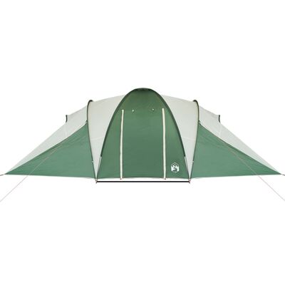 vidaXL Campingtält 6 personer grön vattentätt