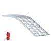 vidaXL Motorcykel Ramp 680 kg Silver 680 kg Aluminium