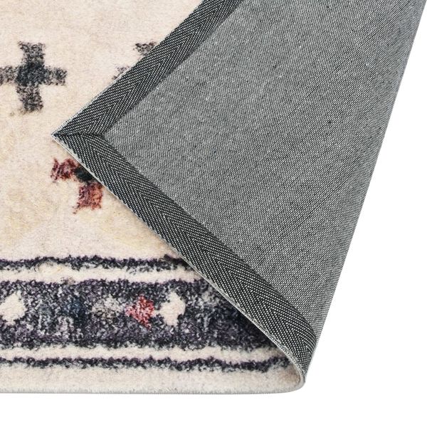 vidaXL Matta flerf&auml;rgad 80x150 cm polyester