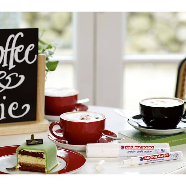 edding Kritpennor 10 st svart 4-15 mm 4090