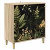 vidaXL Sideboard RHENEN Sonoma-ek 69 x 33 x 75 cm Konstruerat tr&auml;