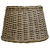 vidaXL Lampsk&auml;rm korg 45x28 cm brun
