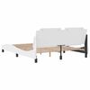 vidaXL Bed Frame without Mattress "Zadar" White 160x200 cm Faux Leather