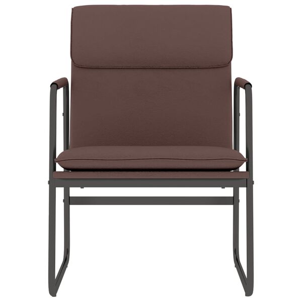 vidaXL Loungestol brun 55x64x80 cm konstl&auml;der