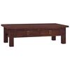 vidaXL Soffbord klassisk brun 100x50x30 cm massiv mahogny