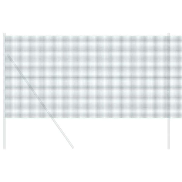 vidaXL Svetsat trådstängsel Grön 0.4 x 10 m Stål