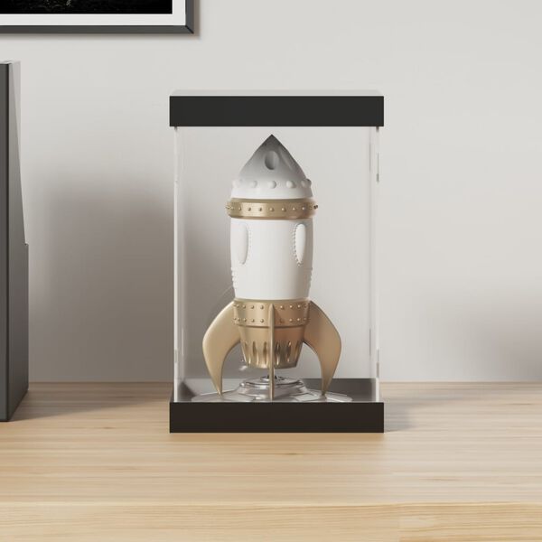 vidaXL Akryllåda transparent 14x14x22 cm