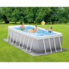 Intex Pool set Prism Frame rektangul&auml;r 400x200x122 cm