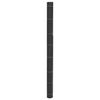 vidaXL Ogr&auml;smatta svart 1,5x25 m PP