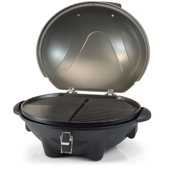 Tristar El-grill p&aring; avtagbart stativ BQ-2816 2200 W 46x35 cm svart