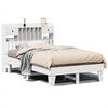 vidaXL S&auml;ngram utan madrass vit 135x190 cm massiv furu