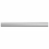 vidaXL Kl&auml;dst&aring;ng 2 pcs Silver 764 x 15 x 29 mm Aluminiumlegering
