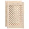 vidaXL Sk&aring;pluckor gallerdesign 2 st 39,5x61,5 cm massiv furu