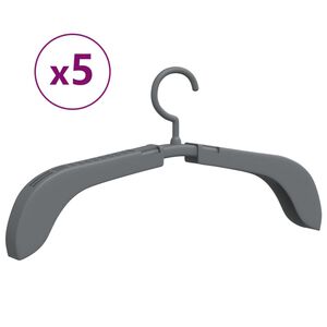vidaXL Utdragbara galgar 5 st gr&aring;