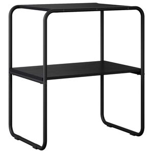 vidaXL Konsolbord Svart ek 80 x 42,5 x 70 cm Konstruerat tr&auml;