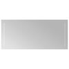 vidaXL LED Badrumsspegel Transparent 90 x 40 cm h&auml;rdat glas