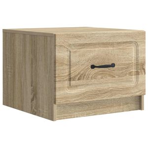 vidaXL Kaffeebord med l&aring;da Sonoma-ek 49 x 50 x 37 cm Konstruerat tr&auml;