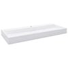 vidaXL Handfat 120x46x11 cm mineralgjuten vit