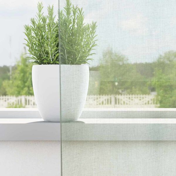 vidaXL Voile gardiner med öglor 2 st ljusgrå 140x175 cm