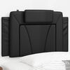 vidaXL Headboard Cushion "Viana" Black 90 cm Faux Leather