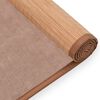 vidaXL Yogamatta i bambu 60x180 cm brun