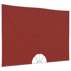 vidaXL Sidomarkis f&ouml;r terrass terrakotta 240x160 cm