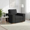 vidaXL Soffa svart 100x78x84 cm tyg