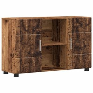 vidaXL Sideboard med hylla FLORIN Gammalt tr&auml; 88,5 x 30,5 x 55,5 cm