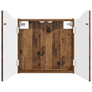 vidaXL Darttavla Sk&aring;p Gammalt tr&auml; 56 x 12 x 63 cm Konstruerat tr&auml;
