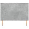 vidaXL Soffbord betonggrå 102x50x40 cm konstruerat trä