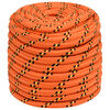 vidaXL M&aring;ngsidigt bruksrep 16 mm 250 m Orange PP 1560 kg Maxbelastning