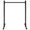 vidaXL Dipstationer 2 pcs Svart 109 x 90 x 105 cm Pulverlackerad stål