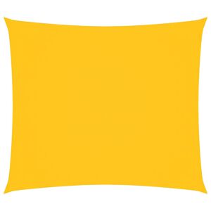 vidaXL Solsegel oxfordtyg rektangul&auml;rt 2x2,5 m gul
