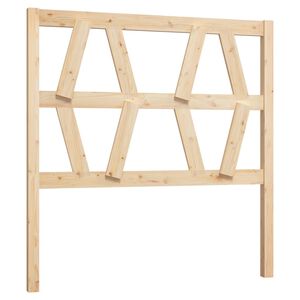 vidaXL S&auml;nggavel 81x4x100 cm massiv furu