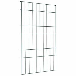 vidaXL Dammskydd Set 8 st 50 x 80 cm St&aring;l Gr&ouml;n