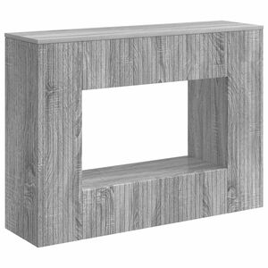 vidaXL Konsolbord Gr&aring; Sonoma 101 x 29 x 74 cm Konstruerat tr&auml;