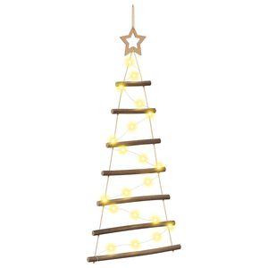 vidaXL H&auml;ngande julgran 90 cm 30 LED-lampor Varmvit