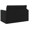 vidaXL Soffs&auml;ng 110cm Svart tyg