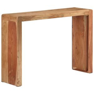 vidaXL Konsolbord 110x30x76 cm massivt akaciatr&auml;