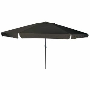 vidaXL Tr&auml;dg&aring;rdsparasol Svart 394 x 394 x 248 cm Polyester och St&aring;l