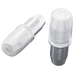 vidaXL Hylla Peg 2 pcs Silver 7 x 16 mm J&auml;rn