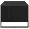 vidaXL Kaffeebord Svart Ek 80 x 50 x 40 cm Konstruerat tr&auml;