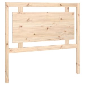 vidaXL S&auml;nggavel 106x4x100 cm massiv furu