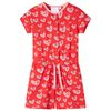 Jumpsuit f&ouml;r barn r&ouml;d 104